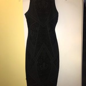 LBD - Cocktail Suede Dress